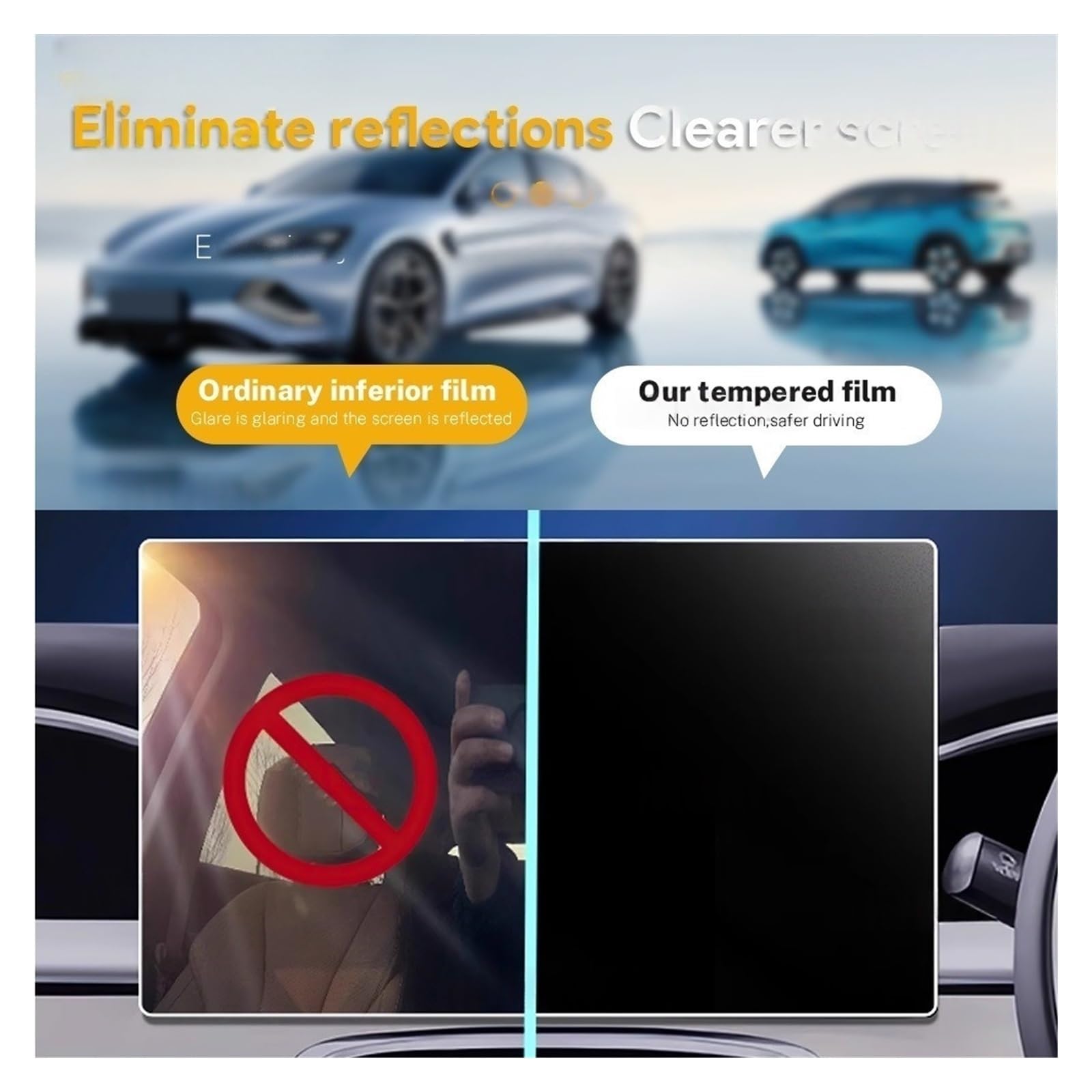 per Ch&ery Jaecoo J7 7 Phev 2023 2024 2025 2026 13.2 Pollici 14.8 Pollici Navigazione GPS per Auto Cruscotto Schermo in Vetro Temperato Pellicola Protettiva displays