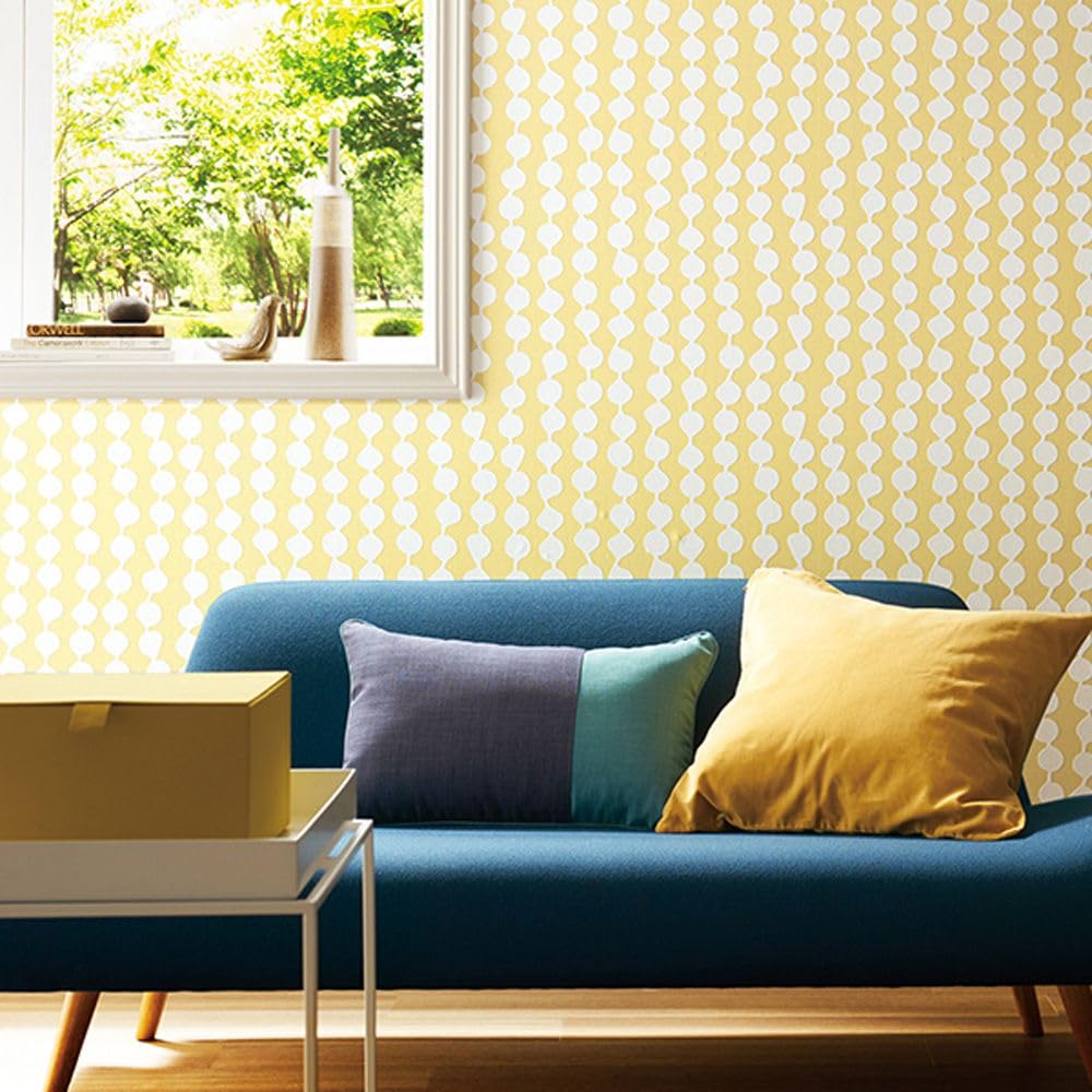 Amazon | 壁紙屋本舗 壁紙 のりなし クロス 北欧 フィンレイソン