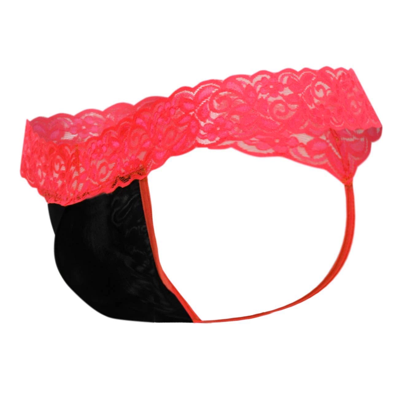 Mens Lace and Net G-String Underwear-image-32