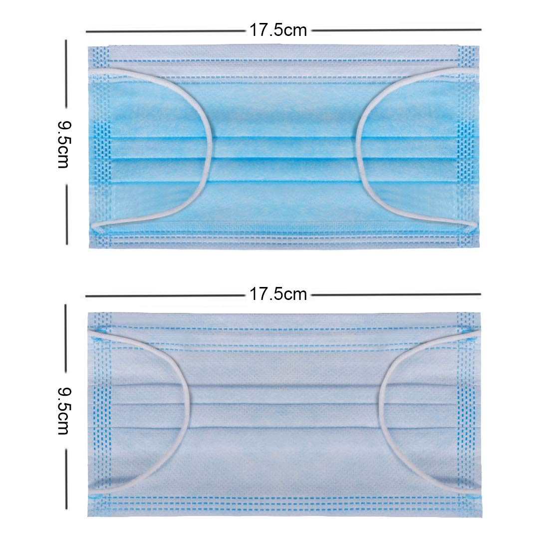 Modenna - SS-50 Pack Face Mask Disposable Blue 50Pcs