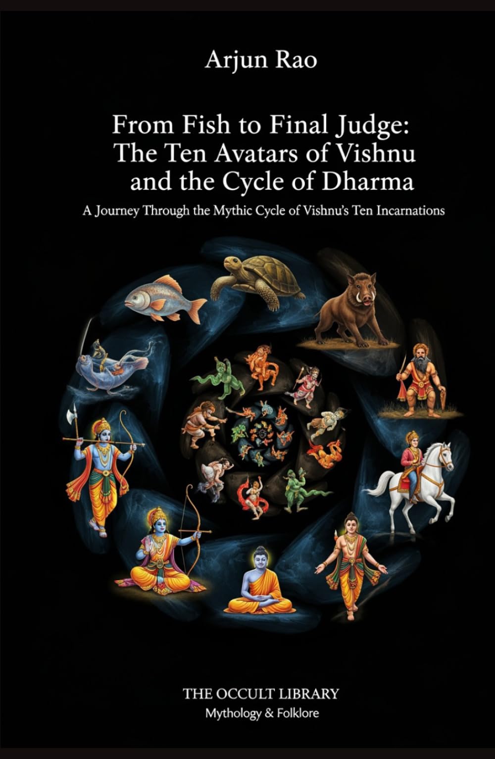 From Fish to Final Judge: A Journey Through the Mythic Cycle of Vishnu's Ten Incarnations