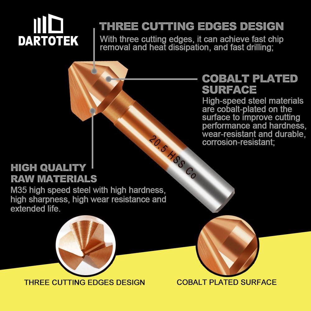 Countersink Drill Bit M35 Set - Image 3