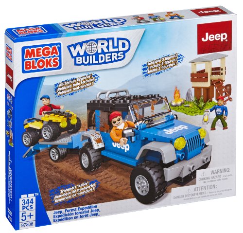 First Builders - Jeep exploración en el Bosque (Mega Bloks 97806)