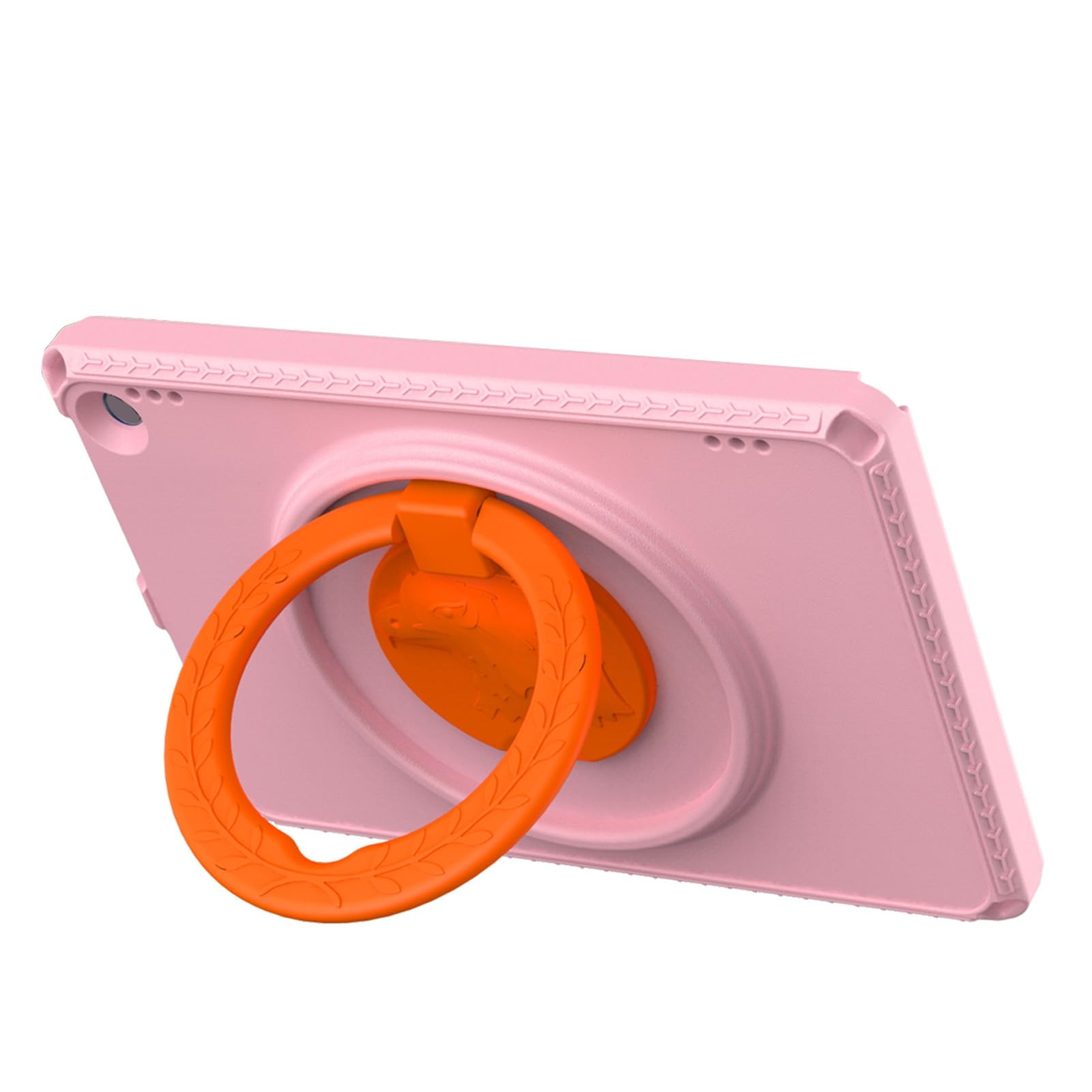 Cocoarm Custodia Protettiva in EVA Protezione per Tablet con Supporto Girevole e Maniglia Copertura Antiurto Ritagli Precisi per HD10 2021 2023 Bambini Studenti Viaggi (PINK)