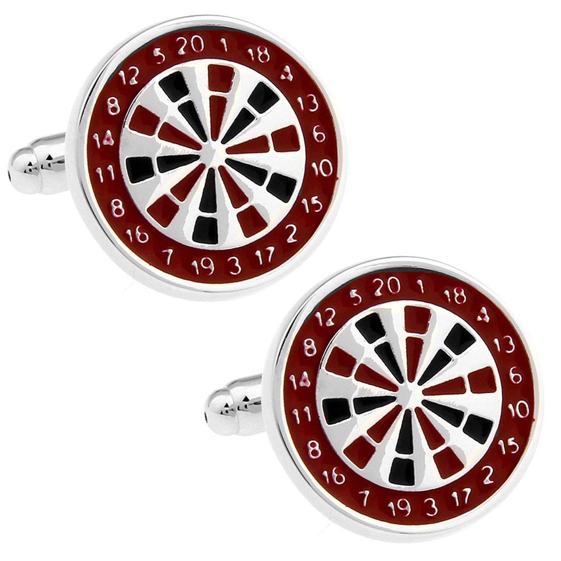 Roulette Wheel Vegas Gambling Cufflinks for Men Boys Wedding Business Gift-image-26