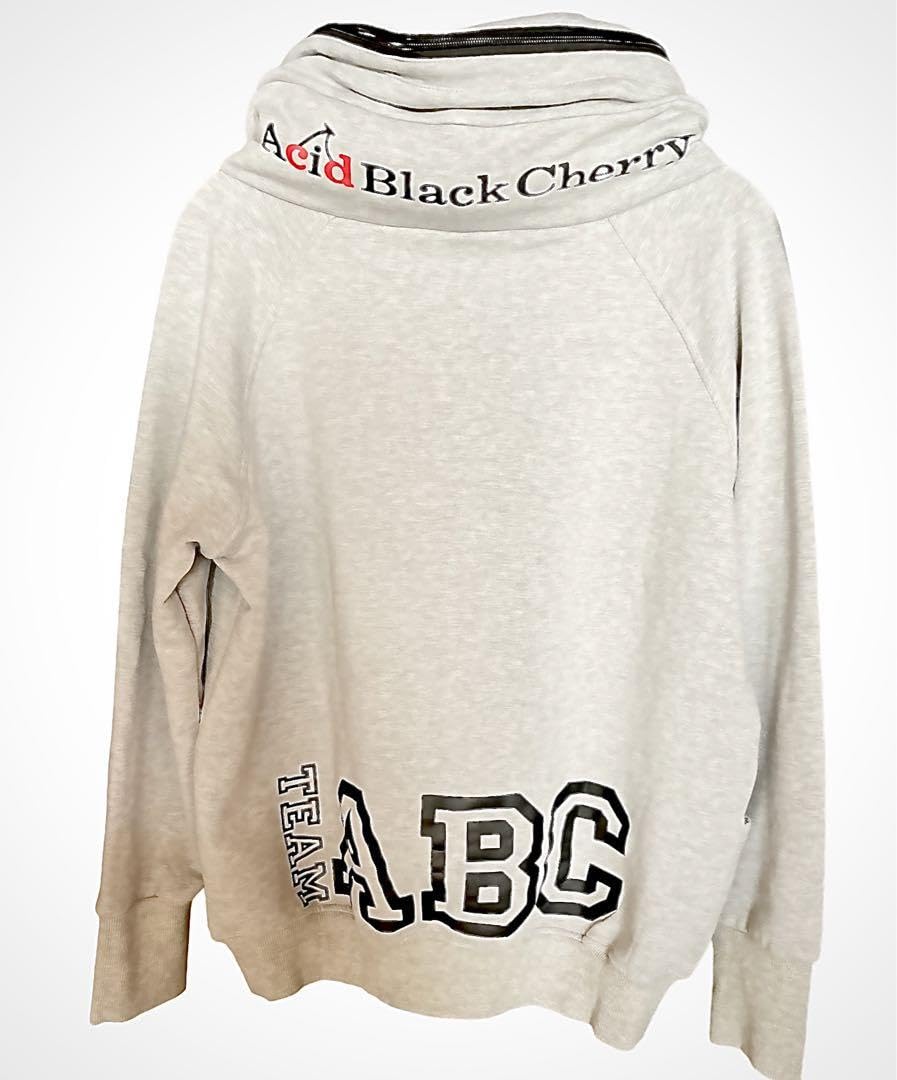 Amazon.co.jp: ?? Acid Black Cherryボリュームネックパーカーグレー 