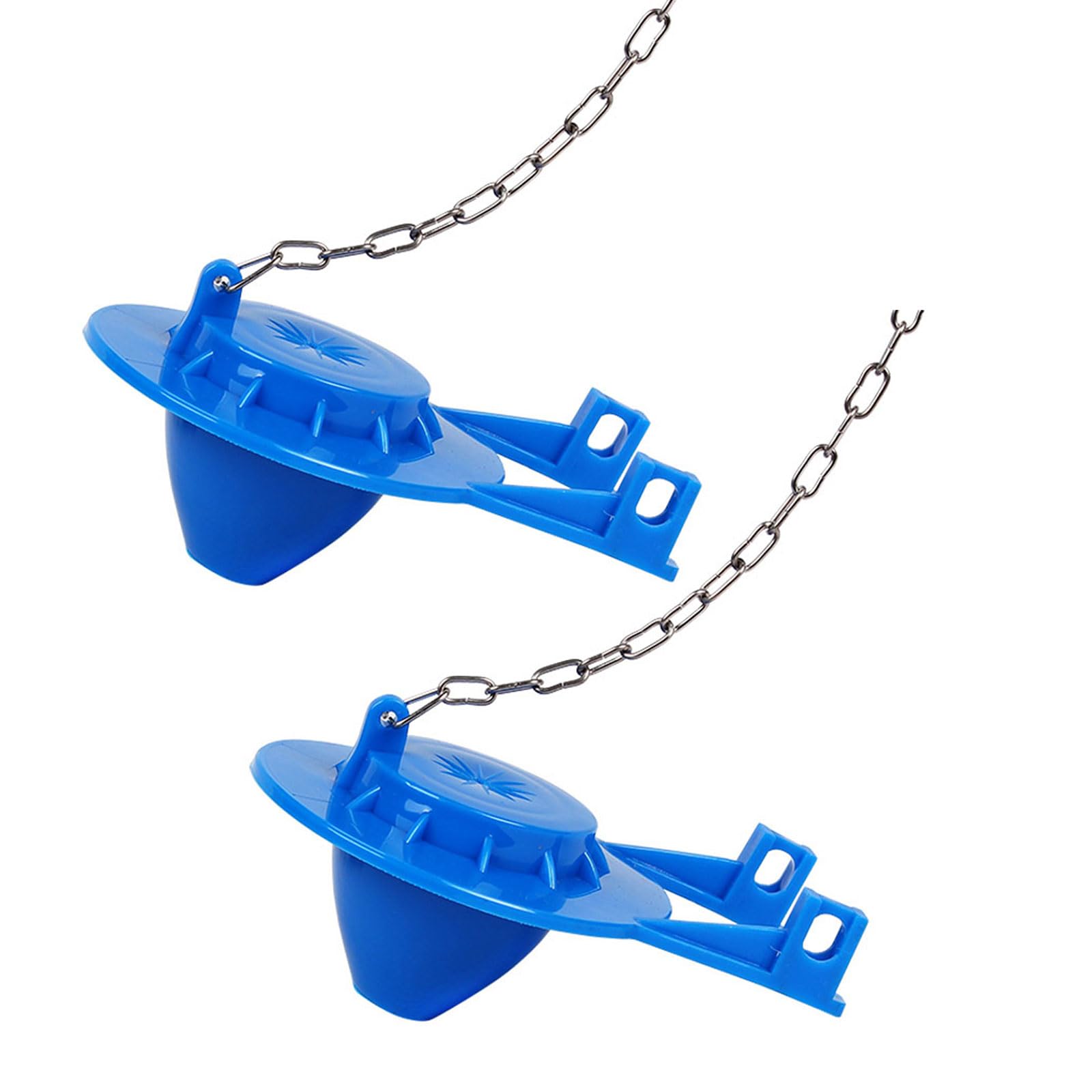 2Pcs Bathroom Drain Tanks Water Saver Home Seal Tanks Flapping Covers 2inch Universals Toilet Stoppers Flapper Enduring Toilet Flapper Replacement
