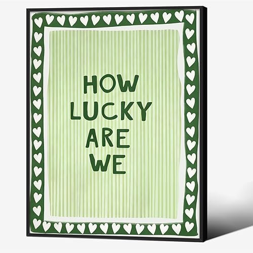 Miniatura 23 de Lienzo decorativo para pared con texto en inglés "This Is My Happy Place", con citas positivas de color rosa y naranja, impresiones estéticas,