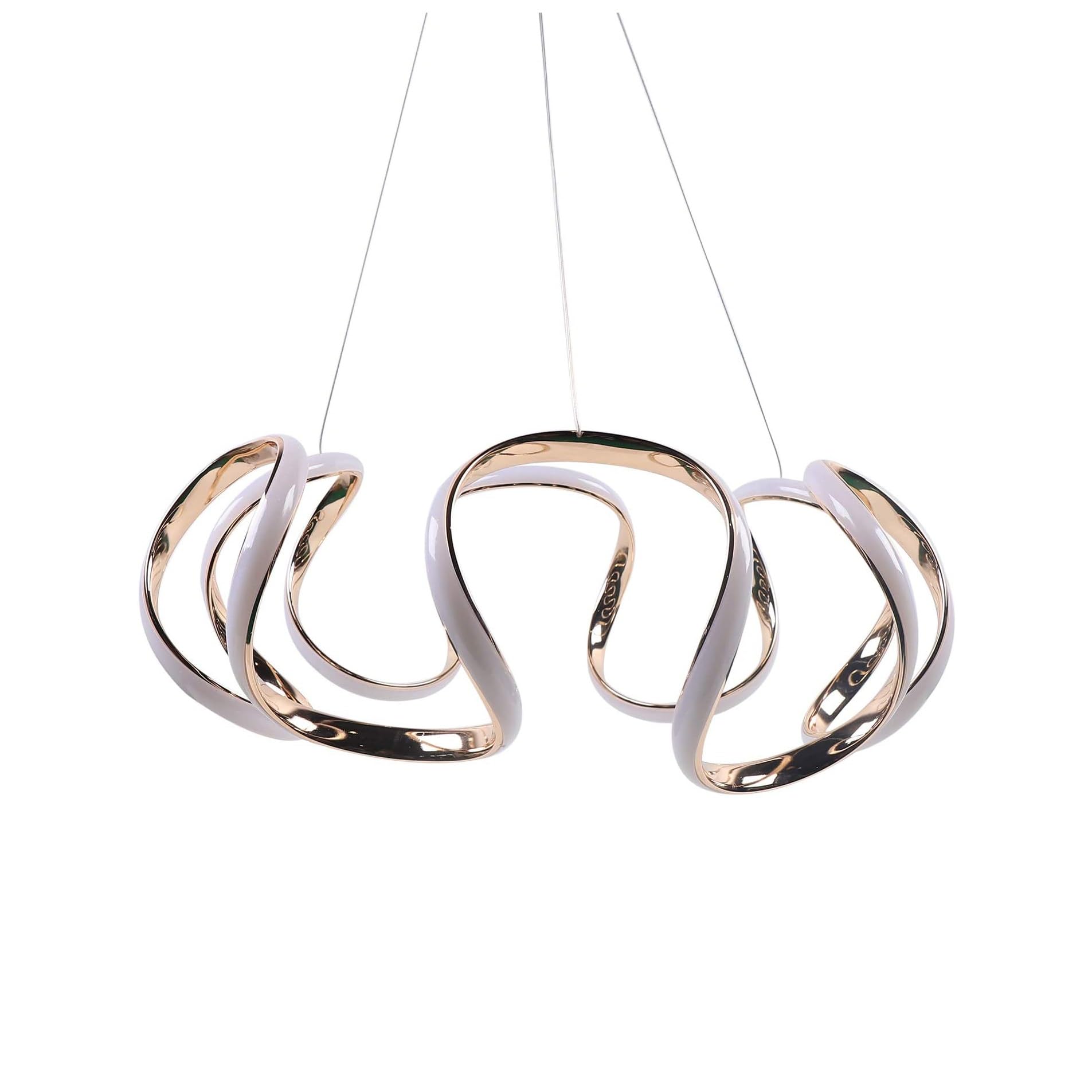 Lustre moderne ajustable pour éliminer les reflets : plafonnier de salon - 8
