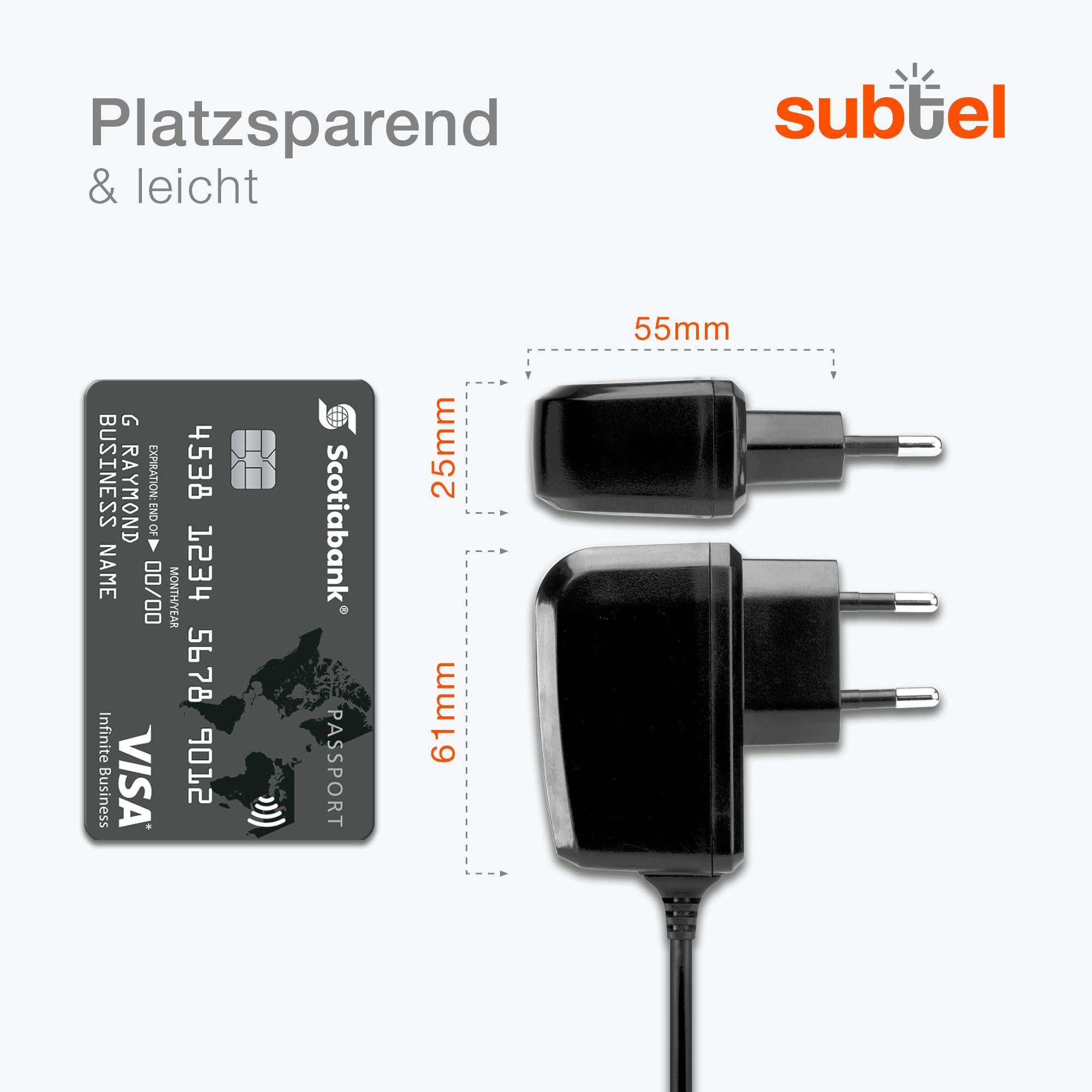 subtel GPS Ladegerät kompatibel mit Garmin Edge Drive DriveAssist DriveSmart Nüvi Oregon eTrex GPSMAP Navigator Ladekabel Mini USB Netzteil Navigationsgerät Auflader 1A / 1000mA Anschluss Stecker
