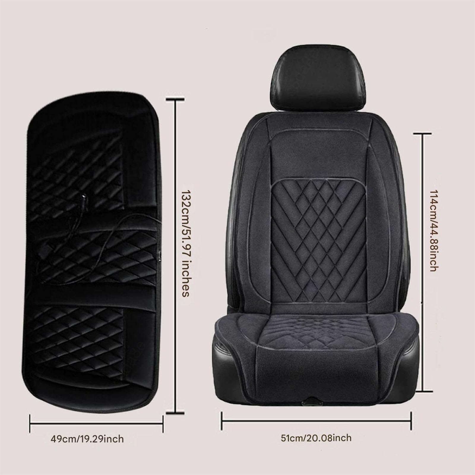 Cojín de Asiento Universal para Coche es Muy práctico en Invierno,Fiveseat