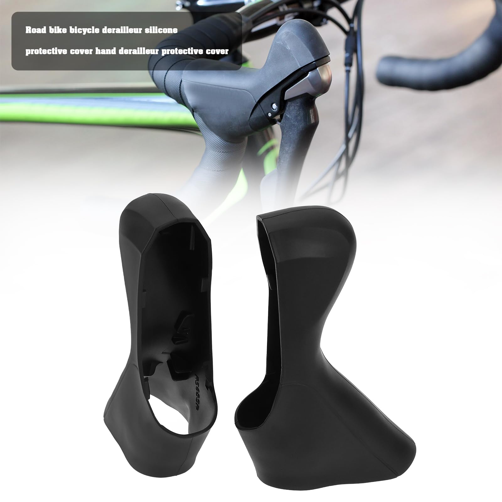 ECSiNG Poignées De Frein En Silicone Pour Shimano ST-RS685 – Antidérapant, Amorti, Facile à Poser