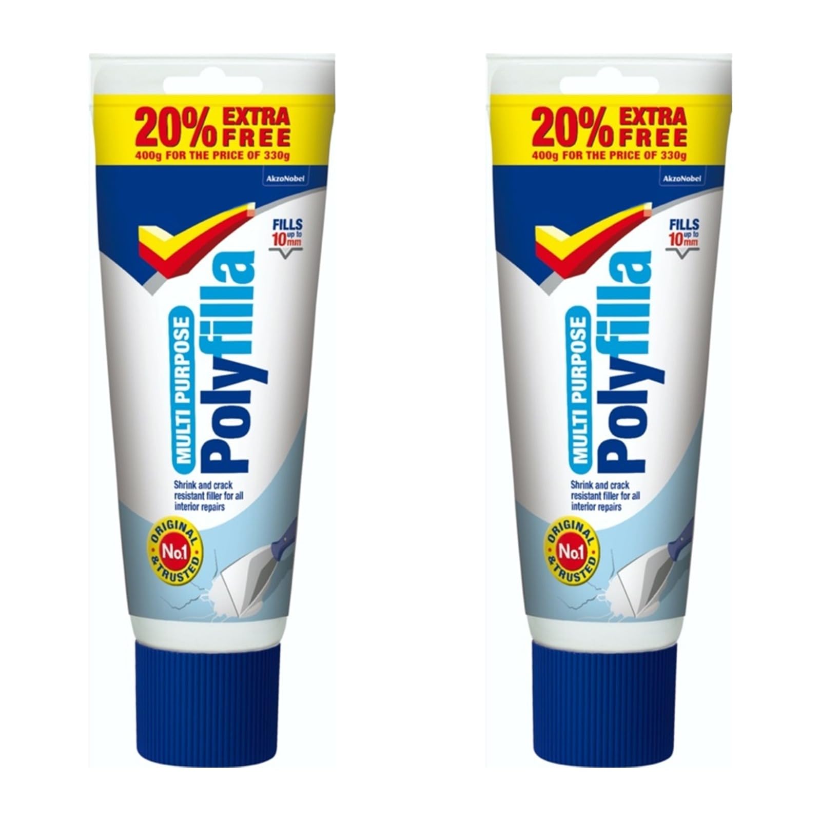 HOCHSTE® Multi Purpose Ready Mixed Filler, White, 2Pcs, 396G — image 1