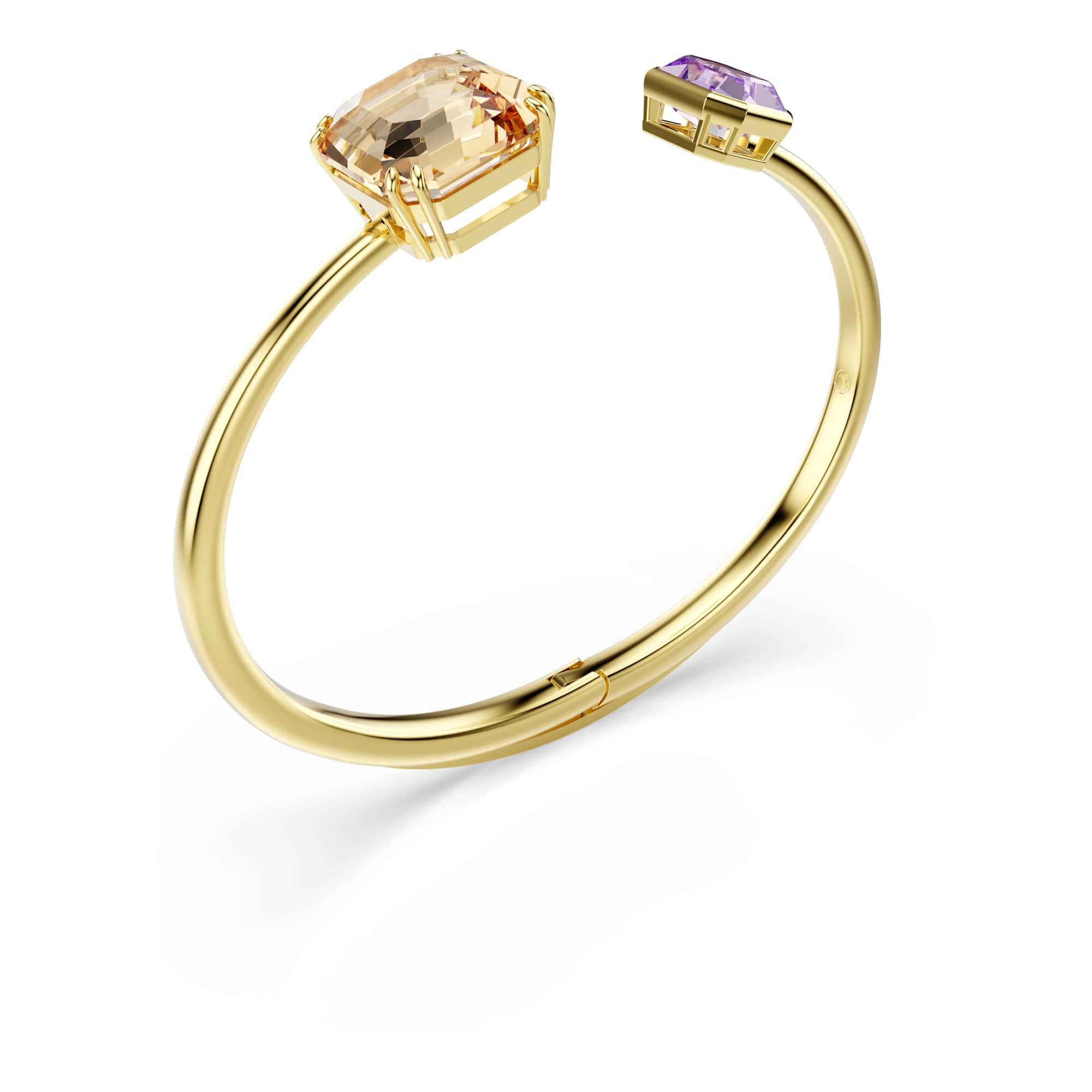 Swarovski Bransoletka Millenia, ośmiokątna, wielokolorowa, pozłacana