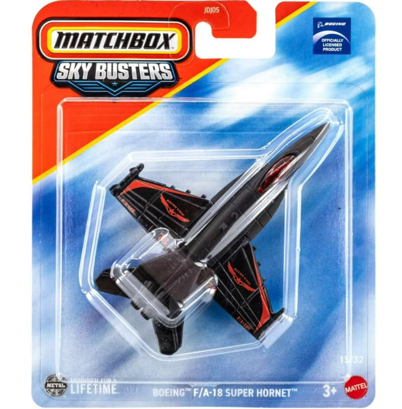Matchbox Sky Busters Boeing F/A-18 Super Hornet [Black...