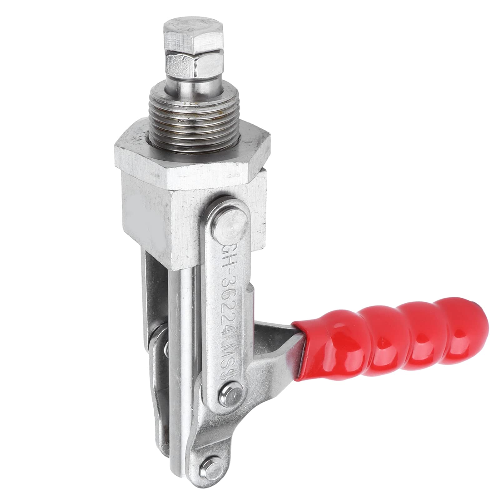 Morsetto a Levetta Morsetto Push-pull Resistente a Sgancio Rapido 318 Kg per Decorazioni Domestiche e Installazione di Attrezzature Acciaio Inossidabile 15,5x13,5 Cm 1 unità