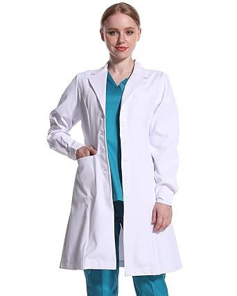 Amazon 白衣 細身 アイロン不要 柔らかい生地 長袖 白衣女性用レディース Xxxl 白衣 産業 研究開発用品 通販
