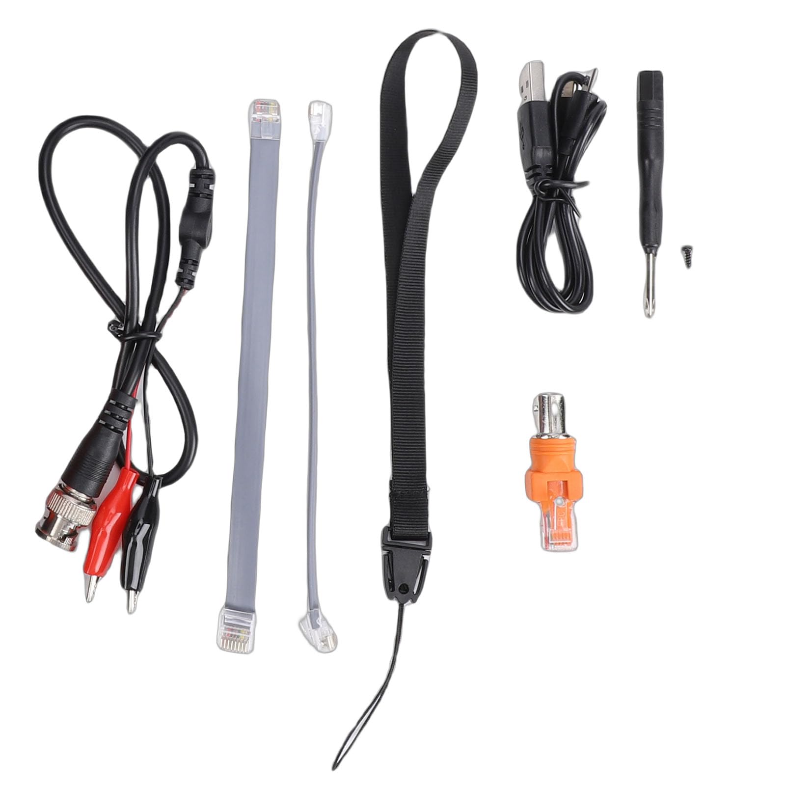 Tester per cavi di rete RJ45 multifunzione, touch screen IPS da 4 pollici Batteria ricaricabile da 4000 mAh Tracker per cavi Test TDR fino a 3000 m per cavi UTP Supporta strumenti