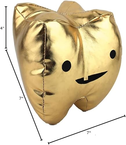 Miniatura 6 de I Heart Guts Gold Tooth - Peluche de vinilo metálico, juguete coleccionable de diseñador de 7 pulgadas