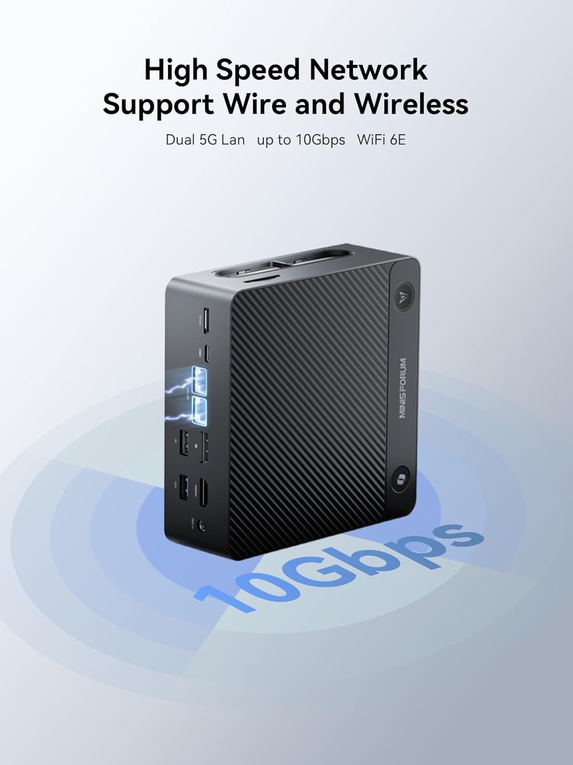 MINISFORUM UH125 Pro Mini PC, Core Ultra 5 125H İşlemci, 14