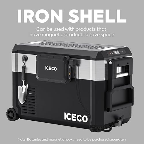 Miniatura 6 de ICECO JP40 Pro Refrigerador portátil tapa multidireccional congelador de 12 V refrigerador compacto de 40 litros con compresor Secop para uso