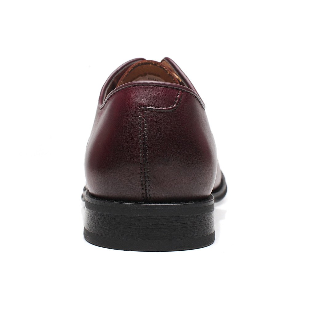 La Milano Mens Leather Updated Classic Cap Toe Oxfords Lace Dress Shoes