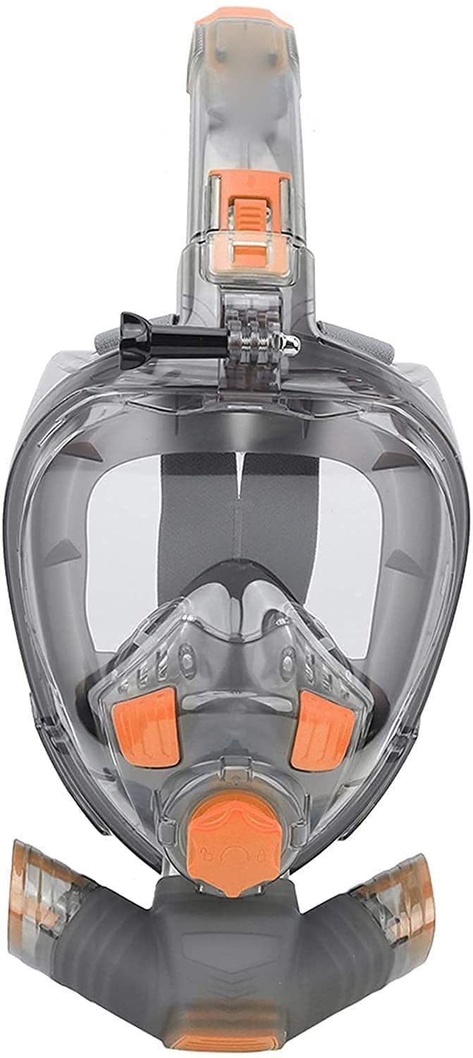 Masques de plongée Masque de plongée intégral Anti-buée sous-Marine avec Vue à 180 degrés Masque de plongée sous-Marine Équipement de plongée Professionnel pour Les Amateurs de plongée