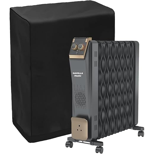 Encasify Electric Room Heater Cover Dustproof and Scratch Pr