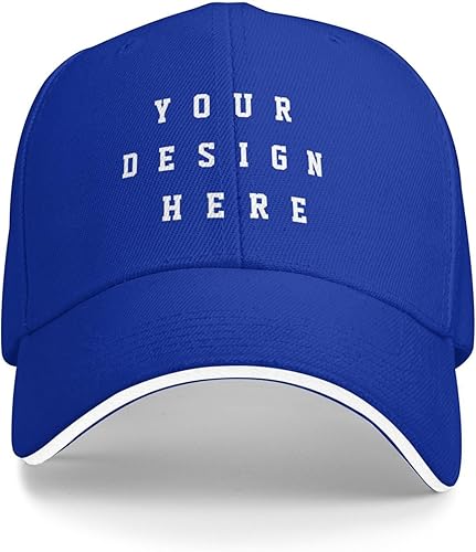 Sombrero personalizado diseña tu propio logotipo Gorra de béisbol personalizada Sombreros personalizados para hombres y mujeres
