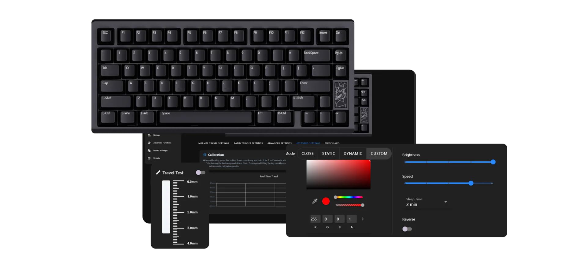 えるきちページです！ Amazon | Chilkey Slice75 HE ゲーミングキーボード ラピッド