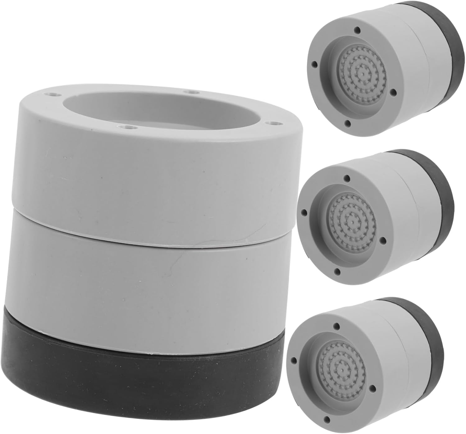 4pcs Felt Slip Bed Risers Vibration Furniture Lifters for Bed Washing Machine