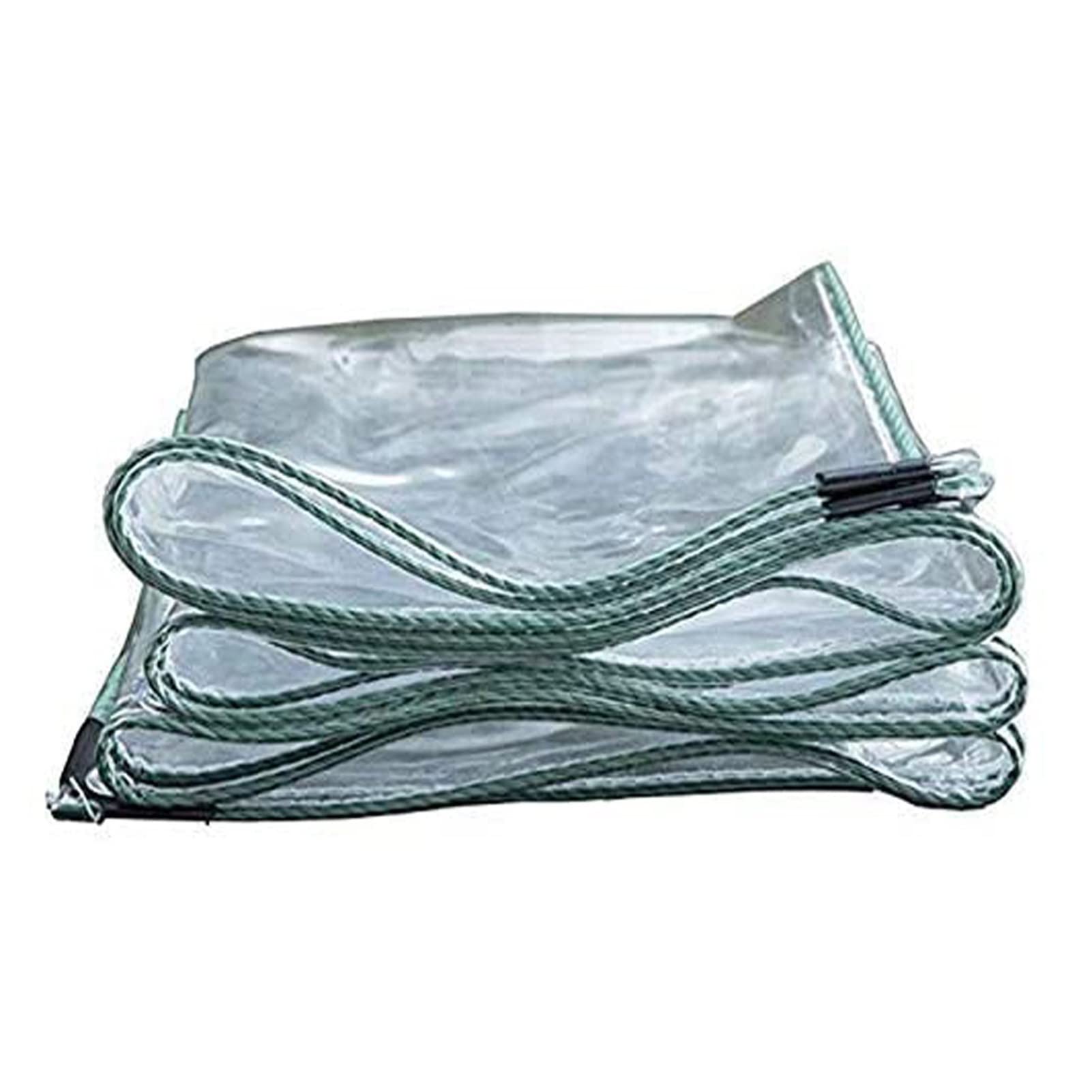 Lona con ojales transparente para proteger del viento y la lluvia sin perder luz natural