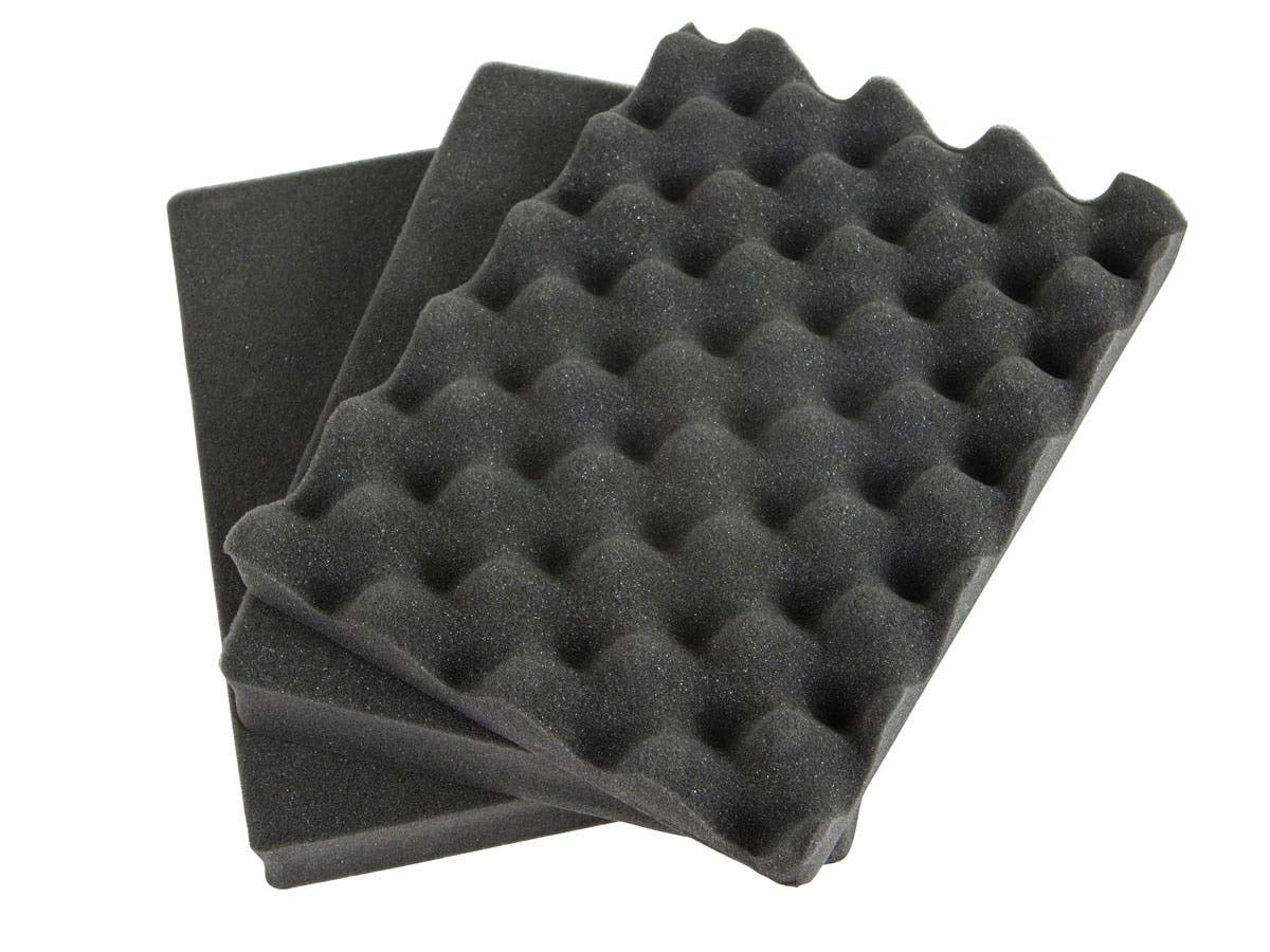 Monoprice Funda rígida Resistente a la Intemperie, Color Negro (9 litros) con Espuma Personalizable, Dimensiones internas de 11 x 8 x 7 Pulgadas, colección Pure Outdoor