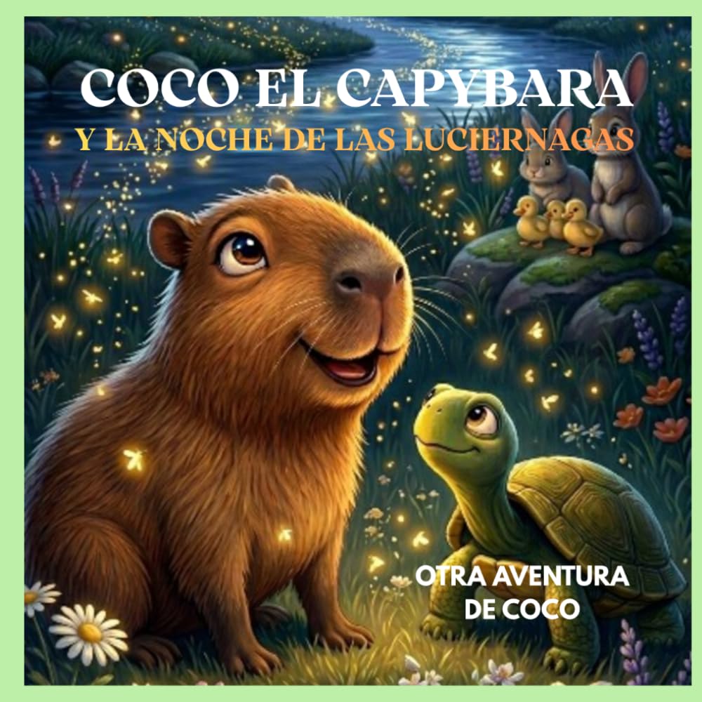 COCO EL CAPYBARA Y LA NOCHE DE LAS LUCIERNAGAS: ACOMPAÑA A COCO Y A SUS AMIGOS EN UNA GRAN AVENTURA Y DESCUBRE EL VALOR DE LA AMISTAD