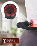 Pistolet de Massage 2-en-1 Amélioré avec Chaleur, Massager de Dos et Cou avec Poignée Extensible, Pistolet de Massage Musculaire à Main pour Dos, Épaule, Bras, Cuisses, Cadeaux d'Anniversaire