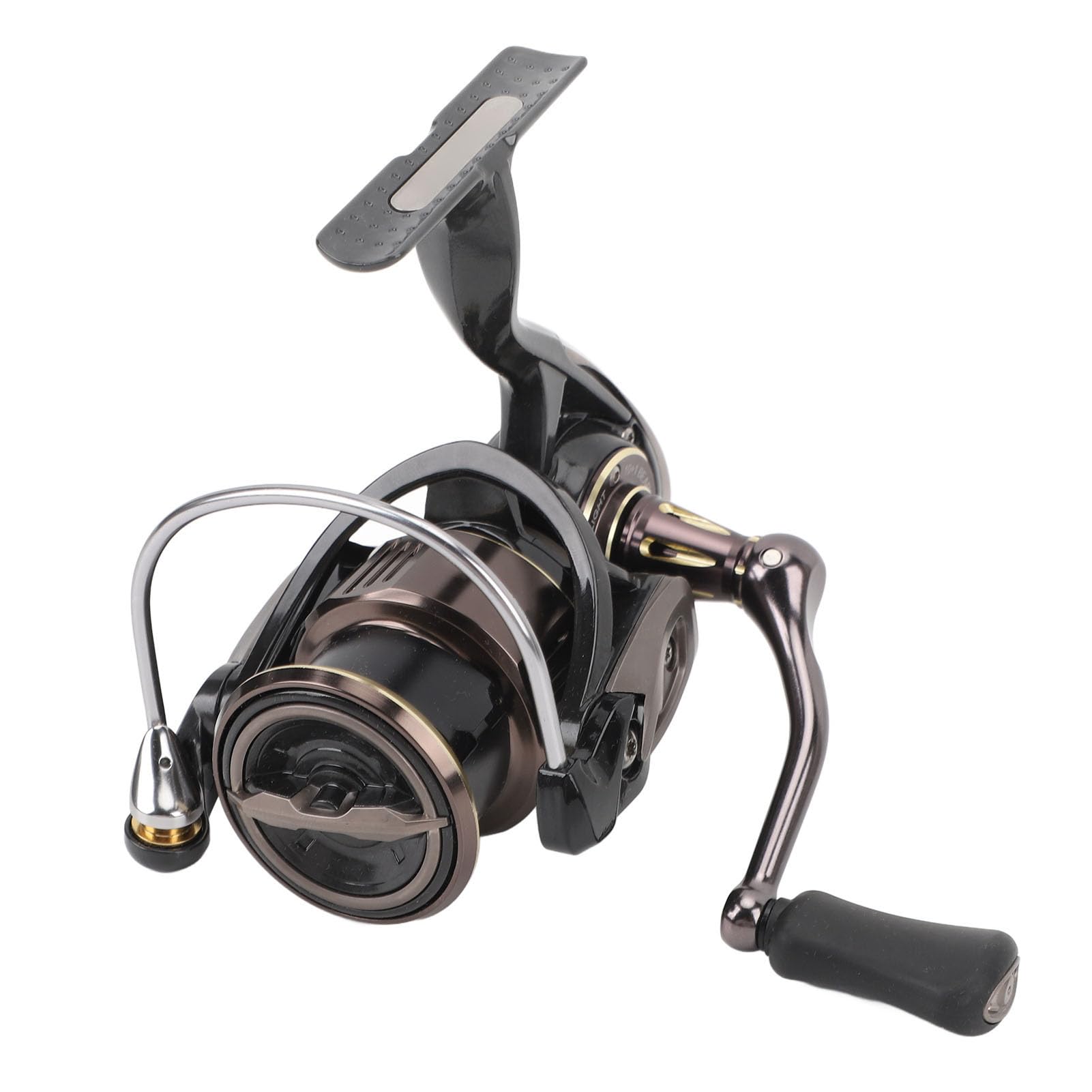 Moulinet de pêche rotatif en fibre de carbone avec 11 roulements pour une rotation douce et une performance puissante, pour les lacs de rivières d'eau douce et d'eau salée