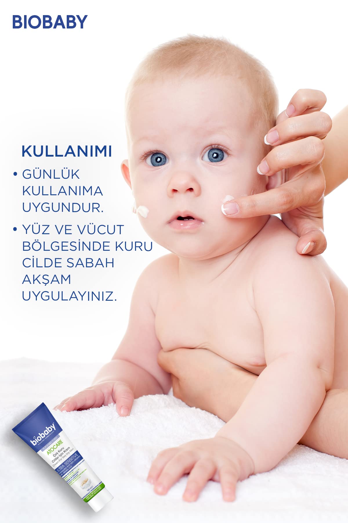 BioBaby Atopik Ciltler İçin 100 ml Bakım Kremi