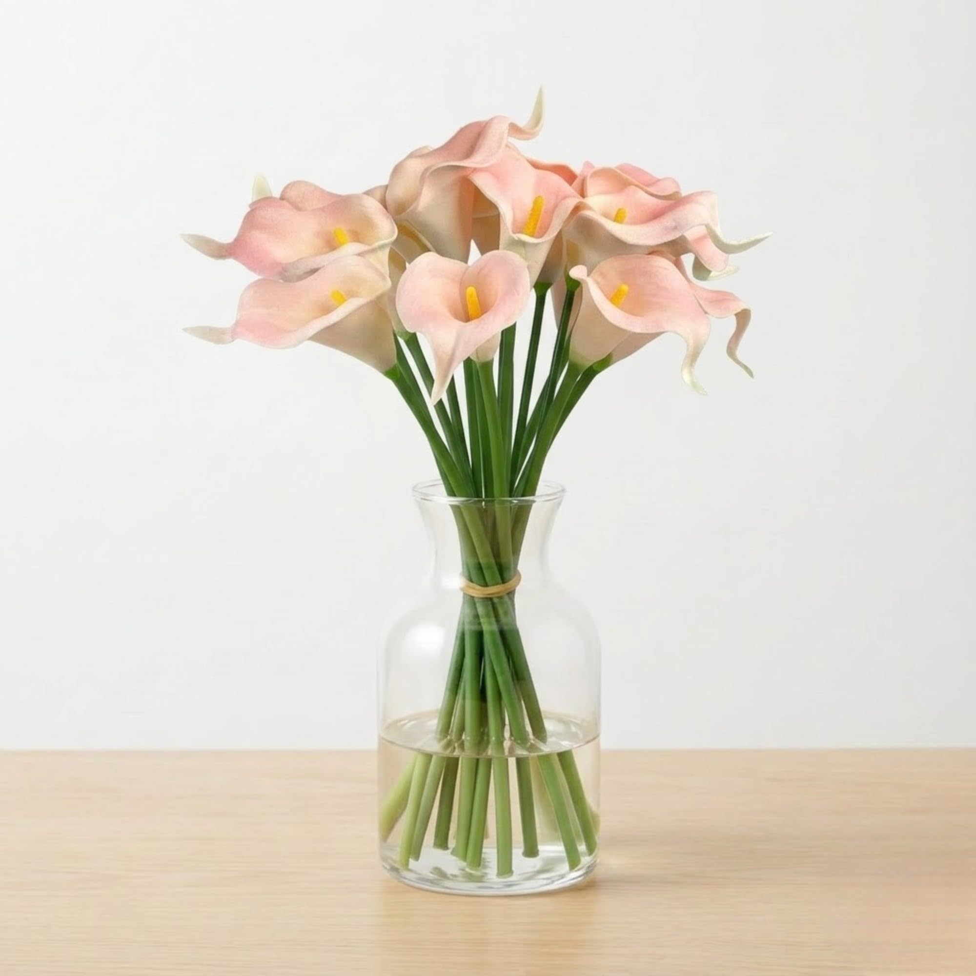 Elegant Artificial Calla Lilies - Realistic Flower Sticks -1 Elegant Artificial Calla Lilies - Realistic Flower Sticks -1