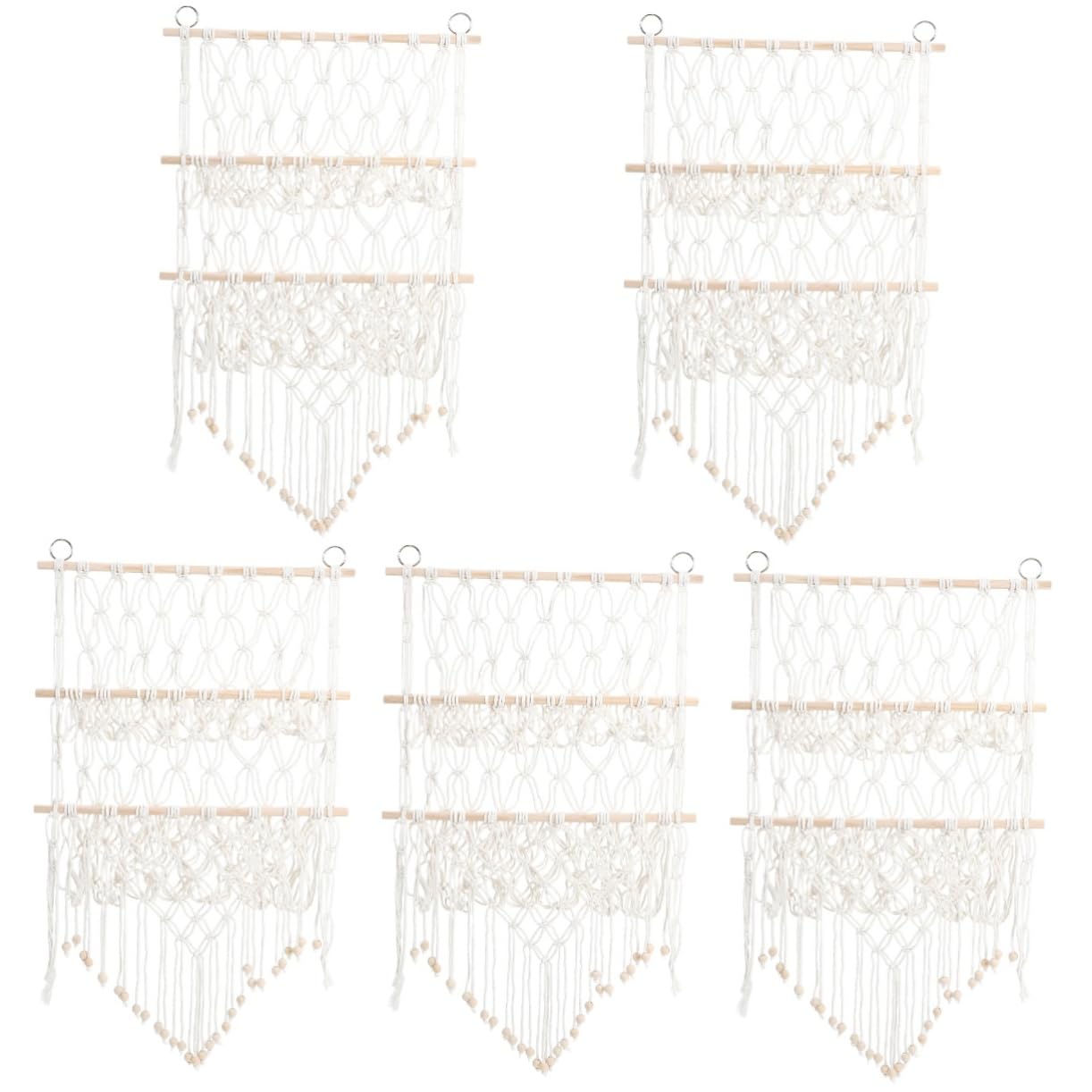 Hamac de rangement pour animaux peluche suspendu filet 5 pièces