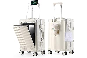 Carry On Luggage with Cup Holder: Your Travel Companion with Convenience