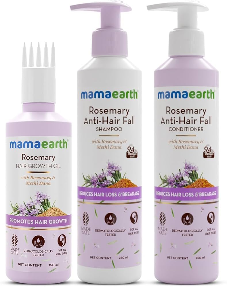 Mamaearth Rosemary Hair Fall Control Kit - 650 ml : Buy Online at Best Price in KSA - Souq is now Amazon.sa: Beauty