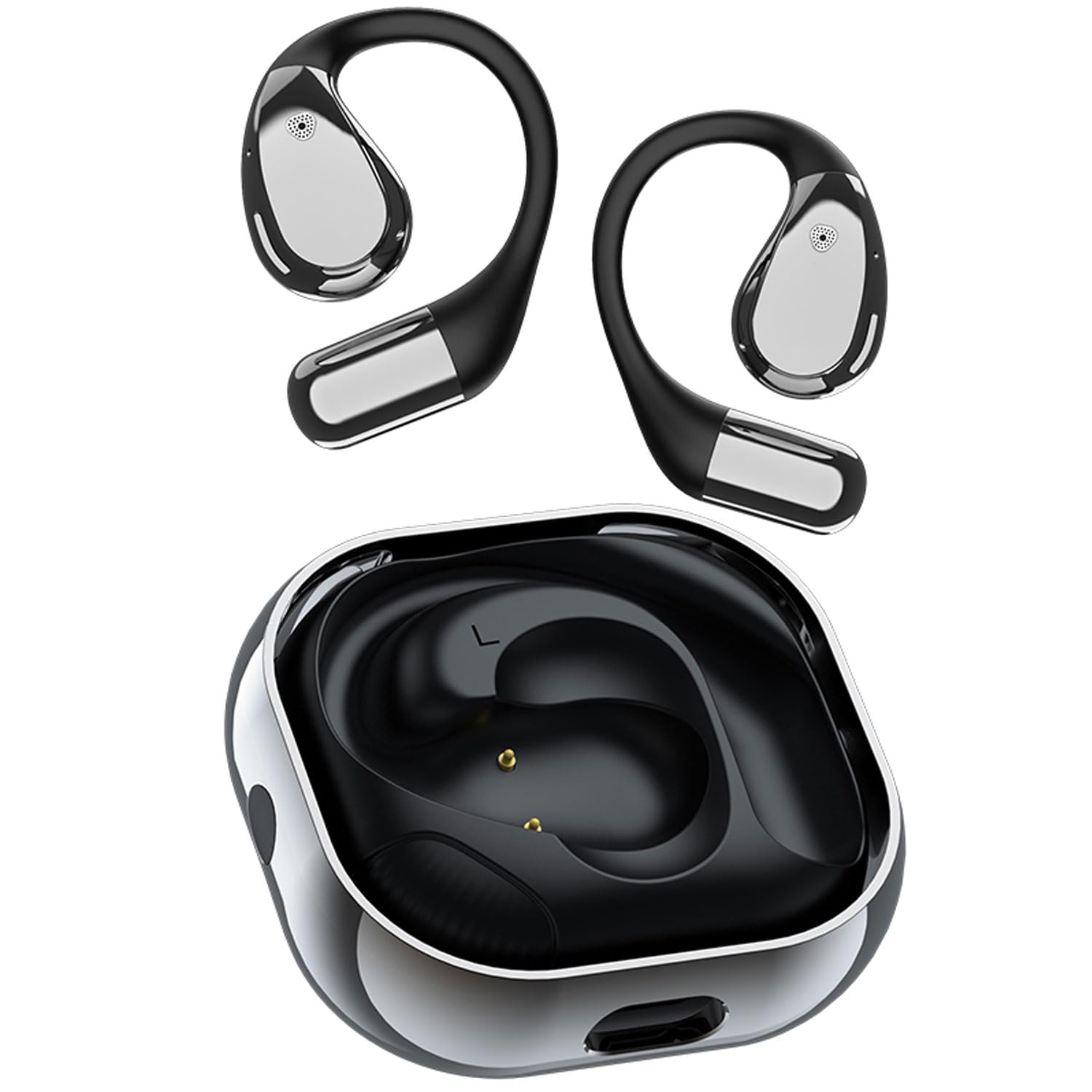 Translation Earbuds Real Time, AI Language Translator Earbuds with 135 Languages No Subscription, OWS Hi-Fi Sound Quality Bluetooth Headphones, Wireless Translation Device for Travel Business Meeting