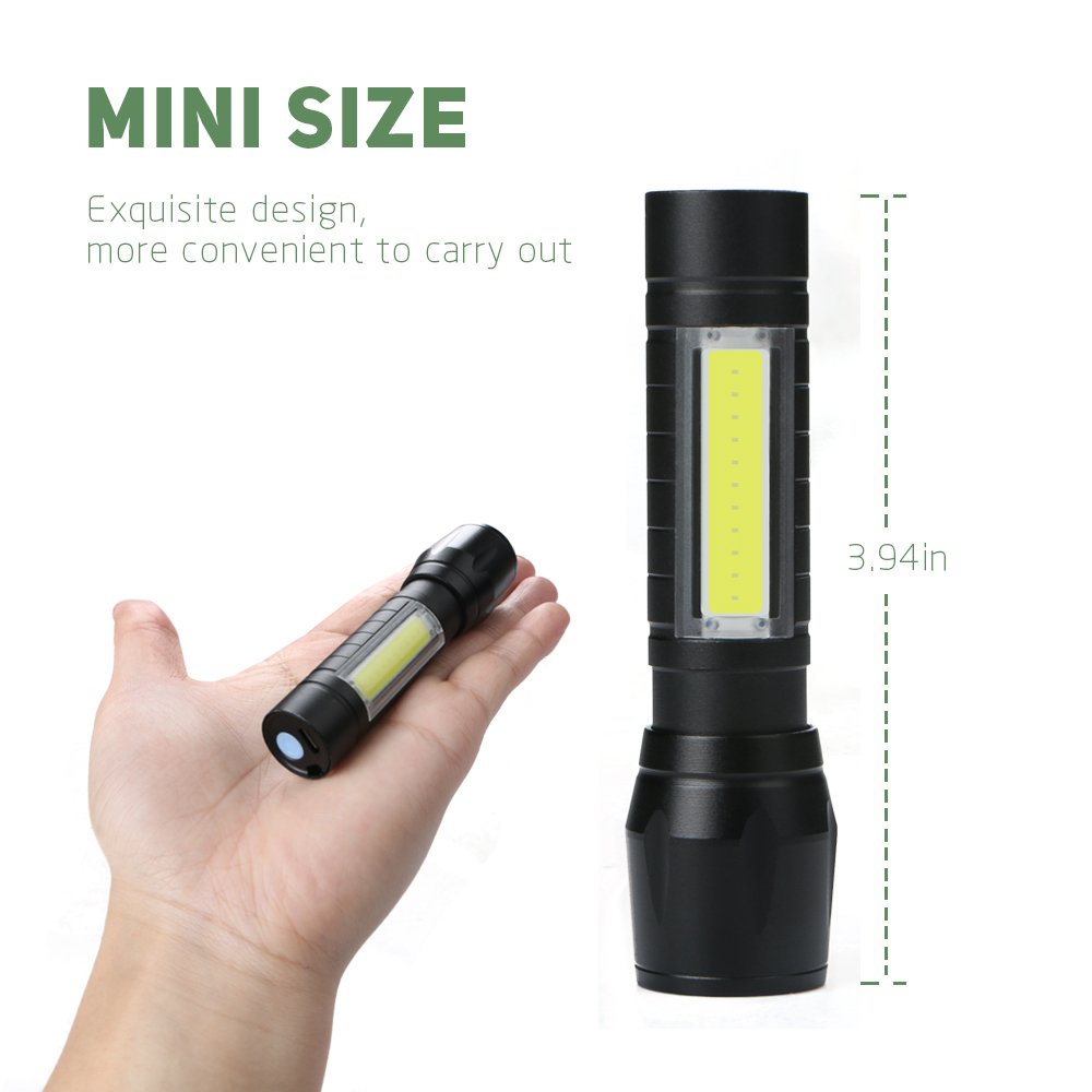 Torcia magnetica lampada ricaricabile led cob da lavoro portatile multifunzione | Leroy Merlin