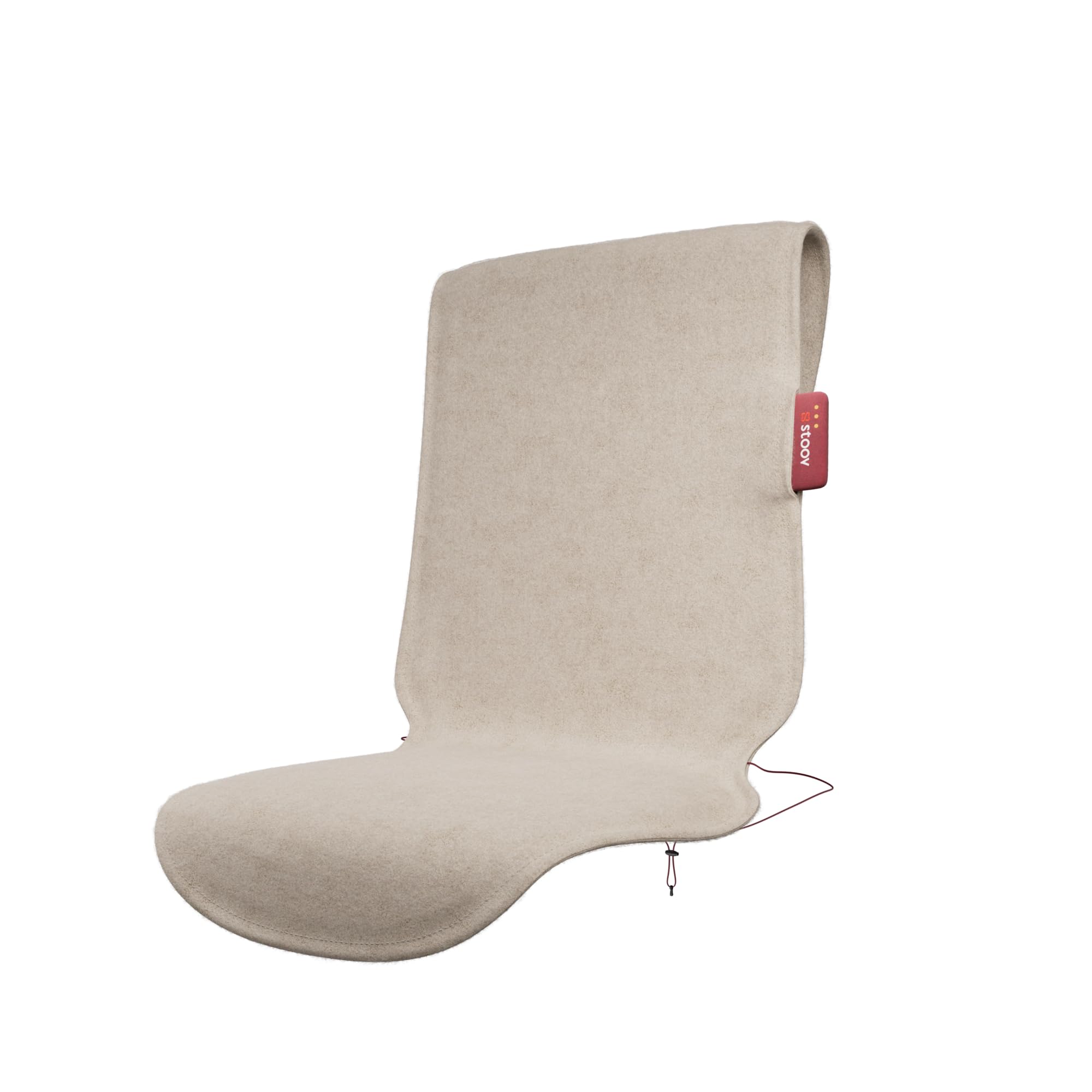 Stoov Big Hug XL - Couverture chauffante sans fil - Soft Beige