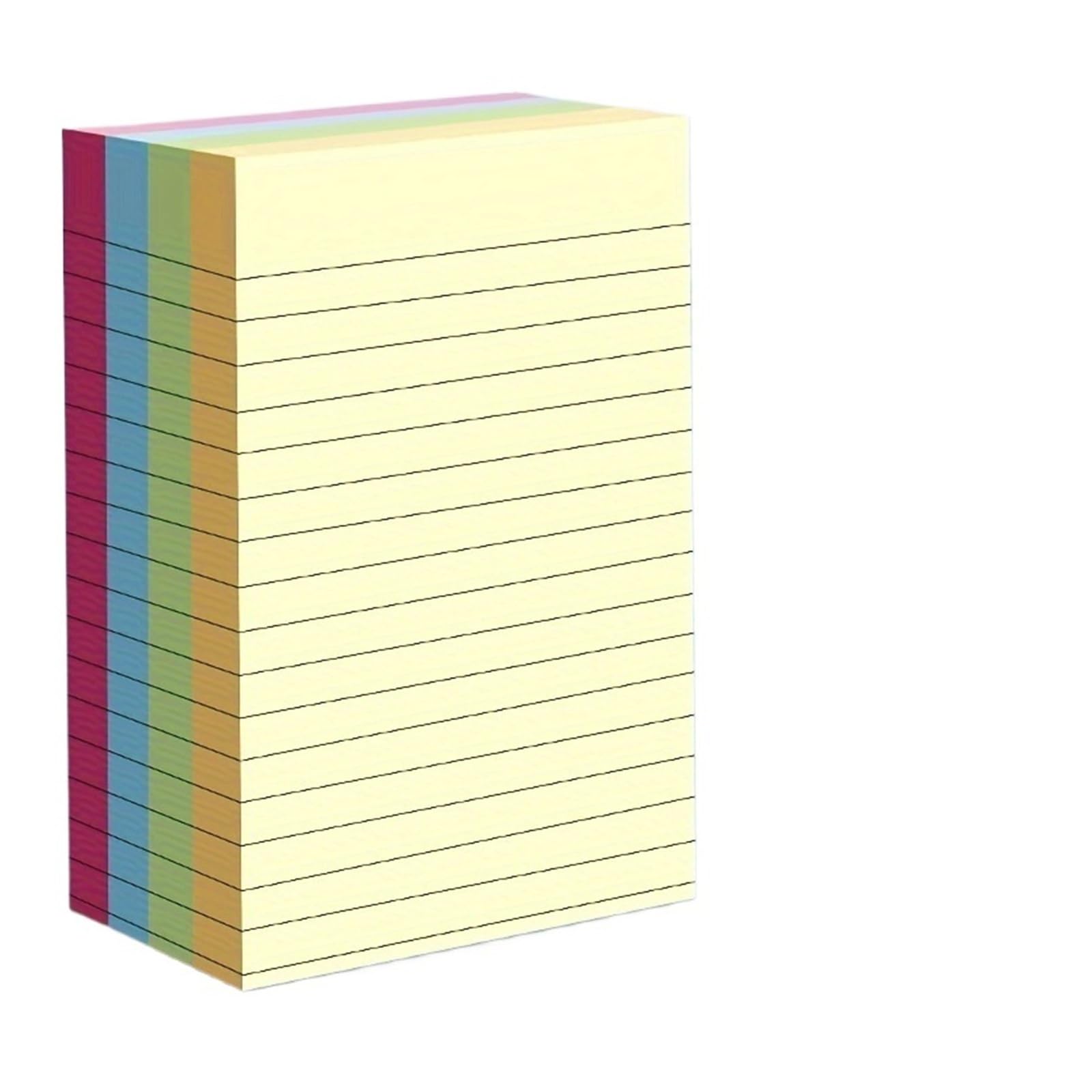 100/200 Blatt bunte Haftnotizen mit beschrifteten Registerblättern for Bürobedarf(100sheets-big)