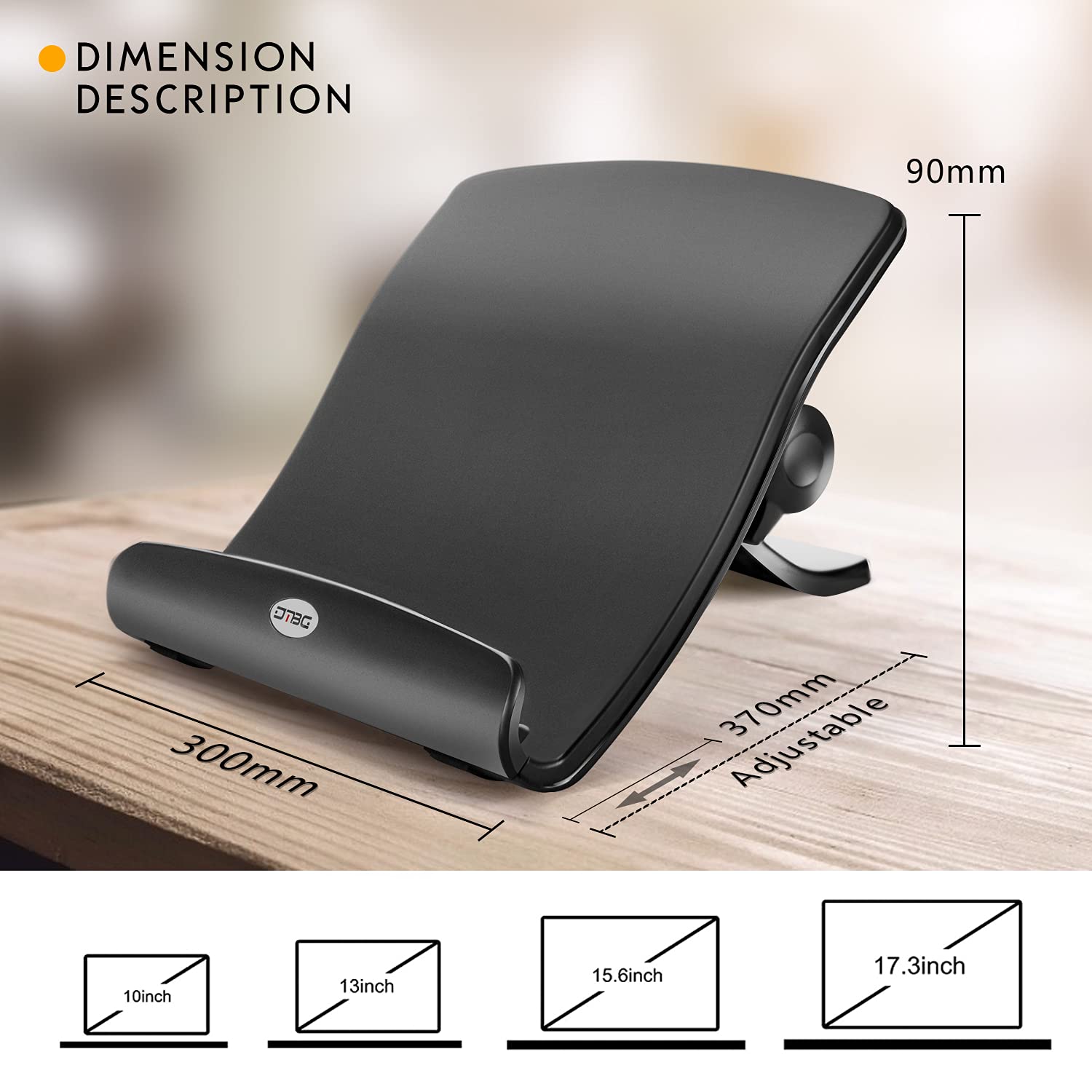 Amazon.co.jp: DTBG ノートパソコンスタンド 人間工学的ノートブック