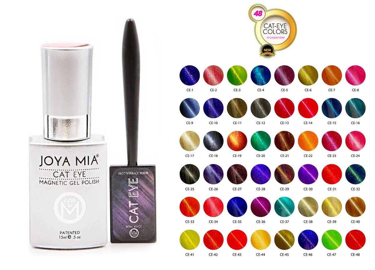 JOYA MIA Cat Eye Gel Nail Polish Shining & Long