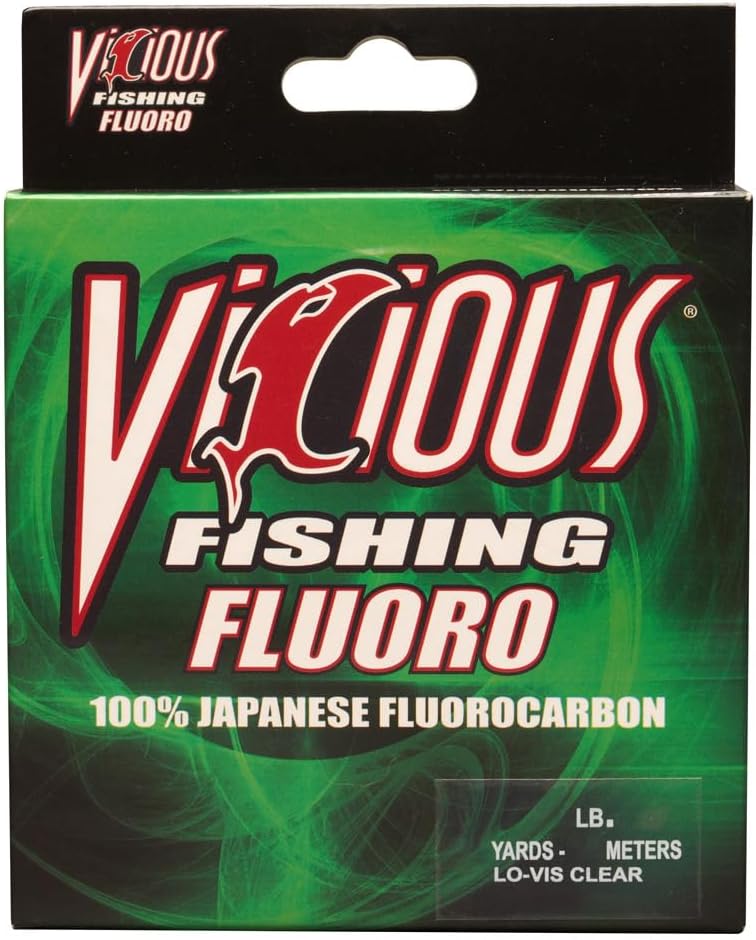 Vicious 200 Yard 17-Pound Test Fluorocarbon Fishing Line