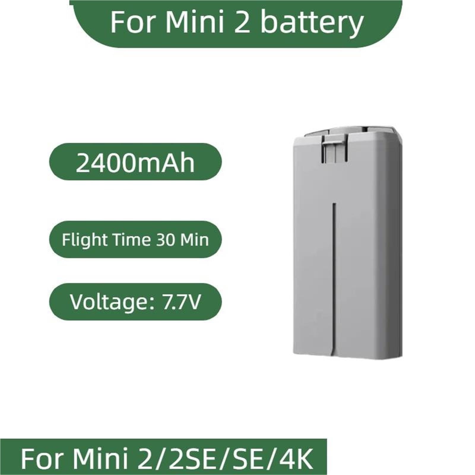 Compatibile con DJI Batteria Di Volo Intelligente, 2400mAh, 7.7V