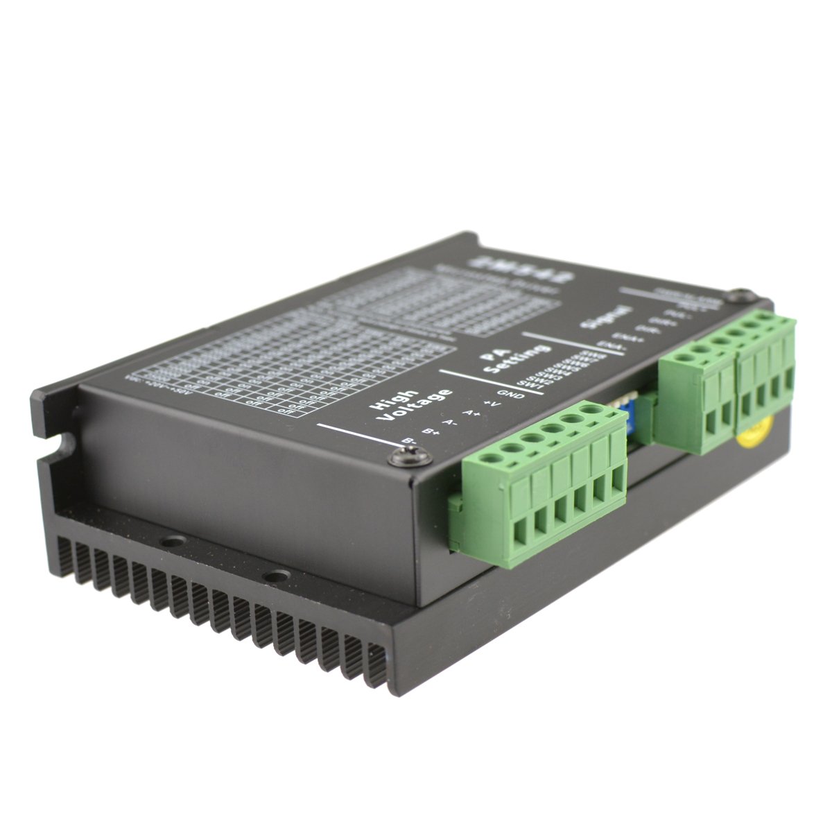 2M542 Schrittmotortreiber 2-Phasen CNC Treiber bis 4,2A Nema17 Nema23 Nema34 24-50V DC 25000 Schritte